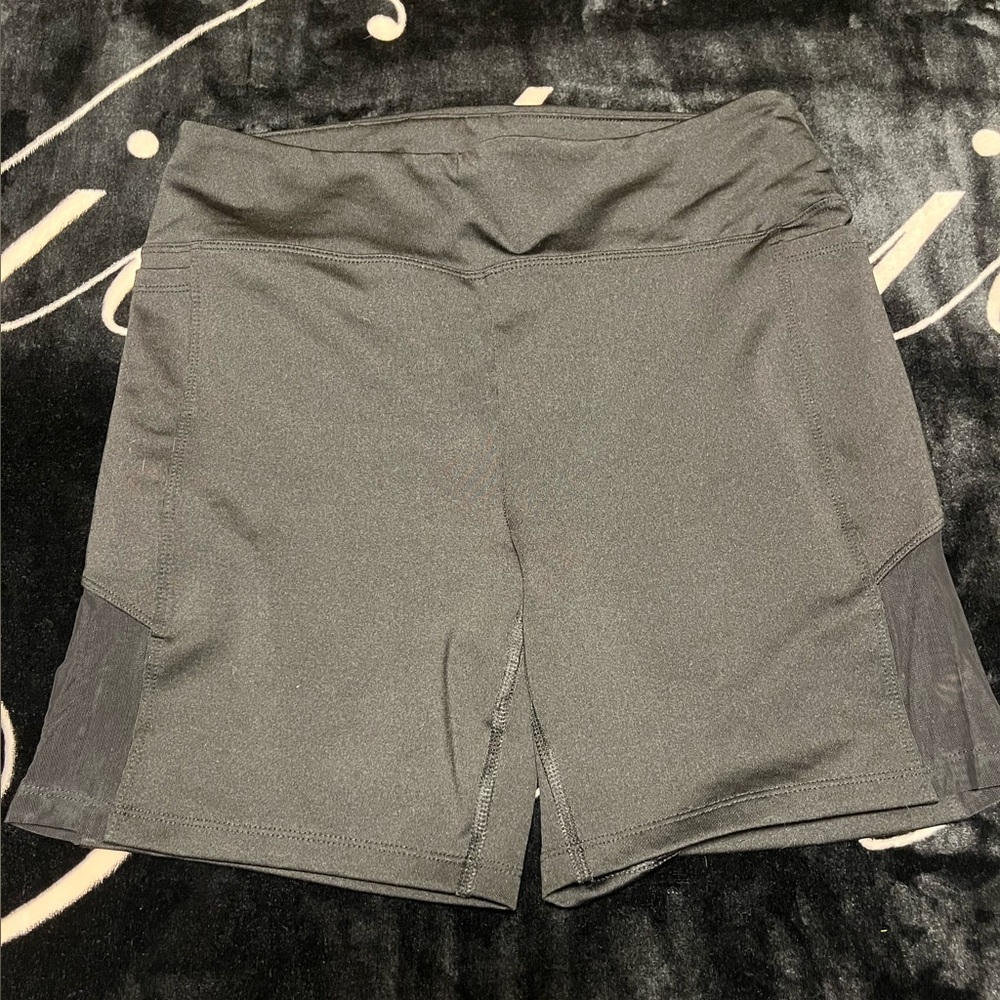 Victoria’s Secret PINK Black Biker Shorts with Pockets